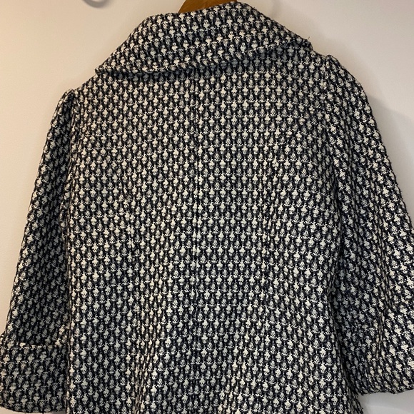 Vintage ladies honeycomb tweed cropped jacket. - Picture 5 of 5